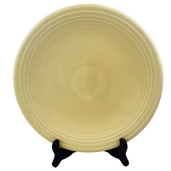 Vtg Fiesta Original Ivory Chop Plate‎ 12" Round Serving Platter Fiestaware HLC - Picture 1 of 11